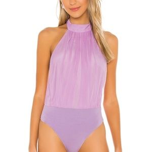 Lovers and friends Carling Bodysuit in Lilac